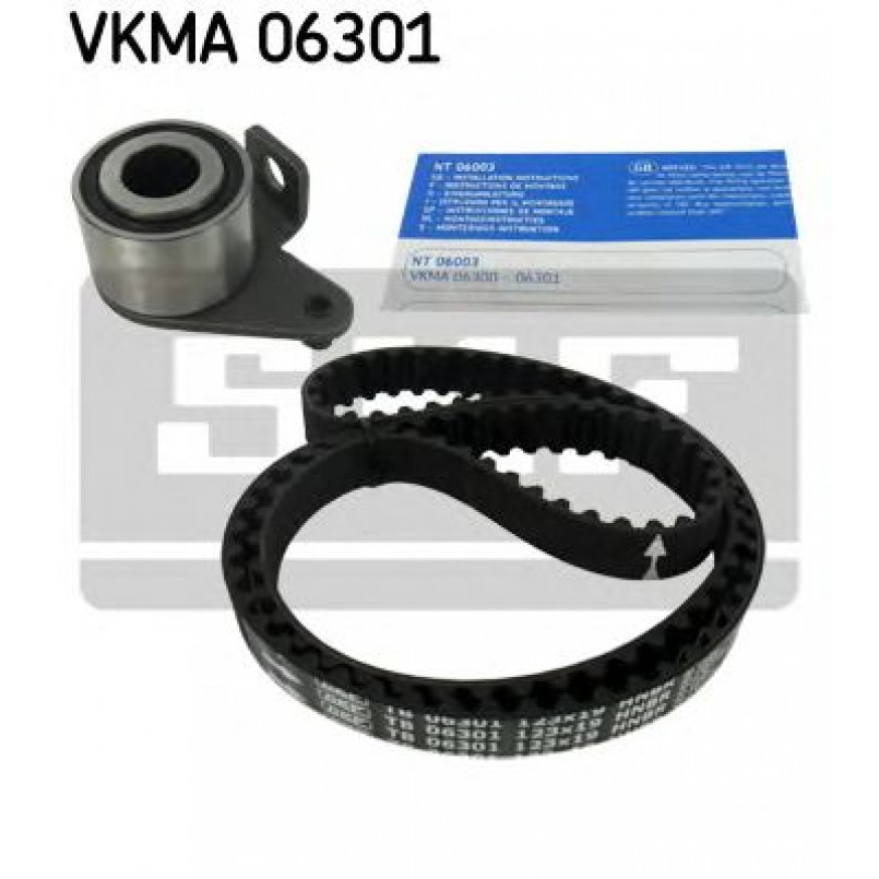 VKMA 06301 SKF Комплект (ремінь+ролики)
